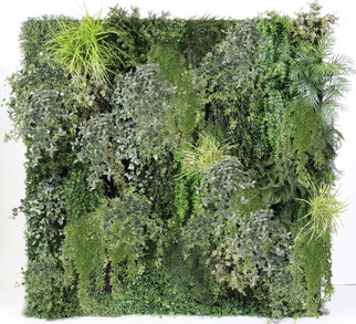 造花壁面緑化パネル　「スタンダートグリーン」