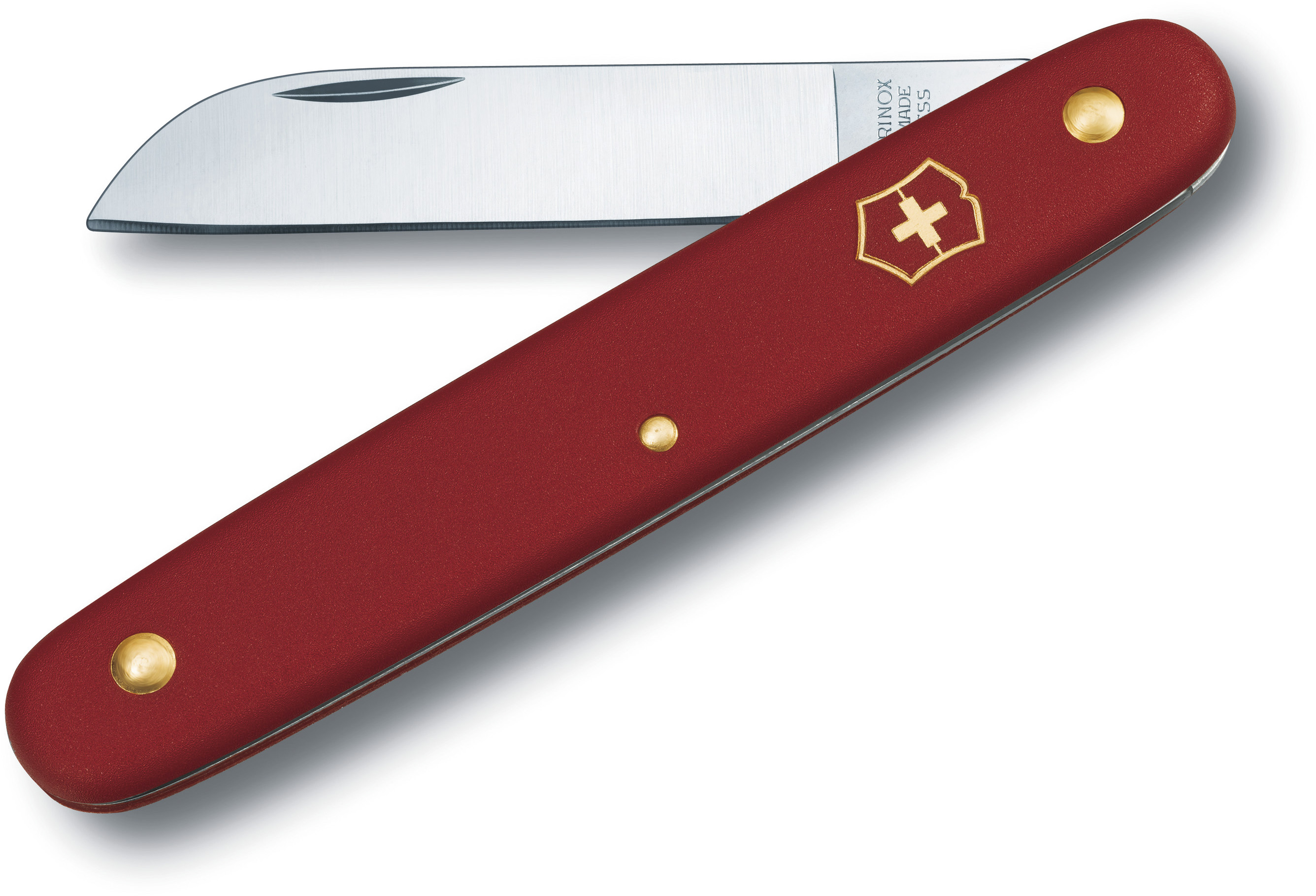 スイス製フローリストナイフ ｽﾄﾚｰﾄ ﾚｯﾄﾞ