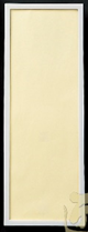プラ名札枠　　パールホワイト　45×15